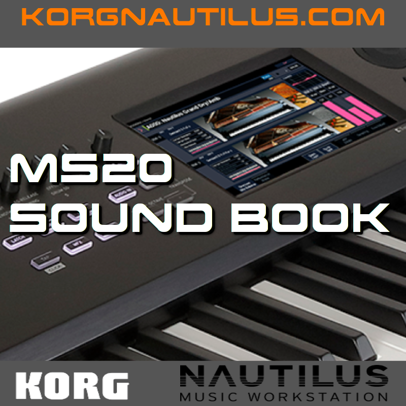 Korg MS20 sound book